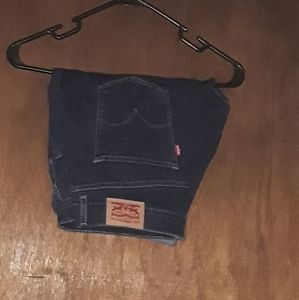 Dark Wash jean shorts